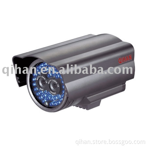 Waterproof camera with two lens